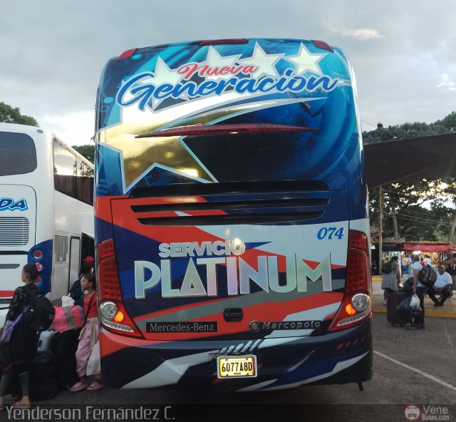 Transporte Nueva Generaci�n 0074 por Yenderson Cepeda