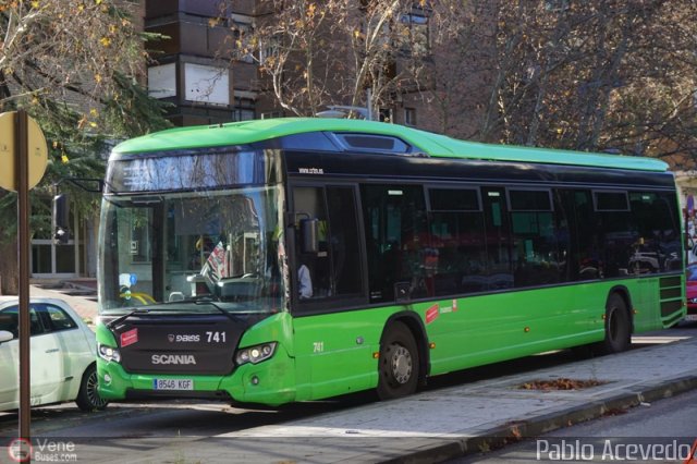 Consorcio Transportes Madrid 741 por Pablo Acevedo