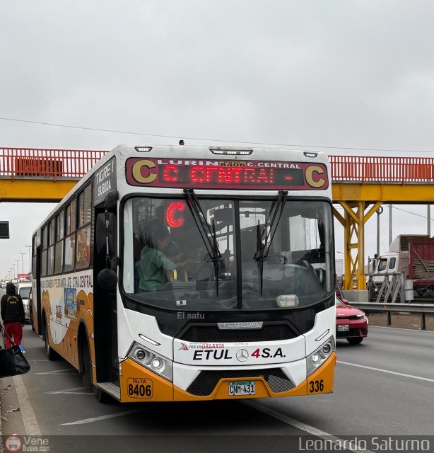 E.T. Urbano Lnea 4 S.A. 336 por Leonardo Saturno