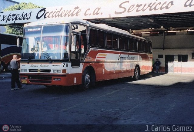 Expresos Occidente 078 por J. Carlos G�mez