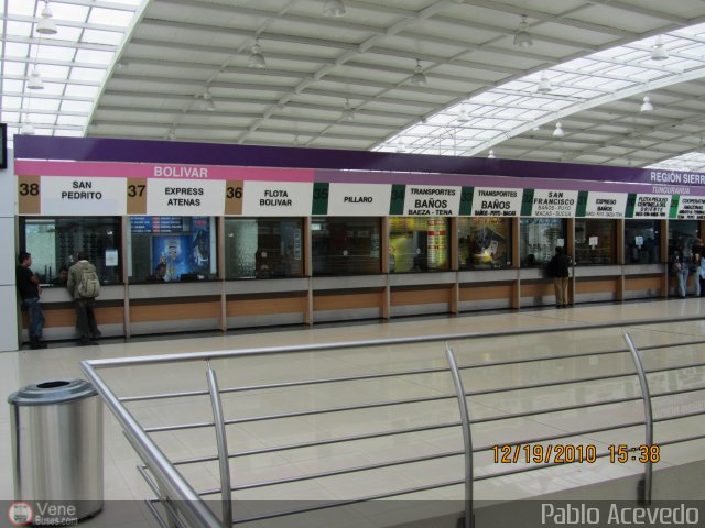 Garajes Paradas y Terminales Quito por Pablo Acevedo