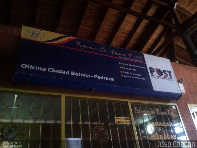 Garajes Paradas y Terminales Ciudad-Bolivia por Jos� Luis Chac�n