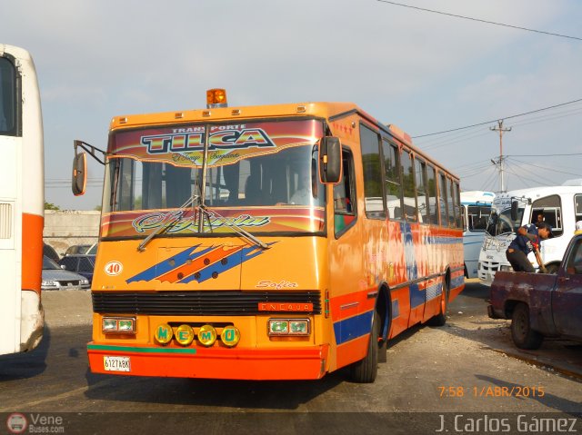 L�nea Tilca - Transporte Inter-Larense C.A. 40 por J. Carlos G�mez