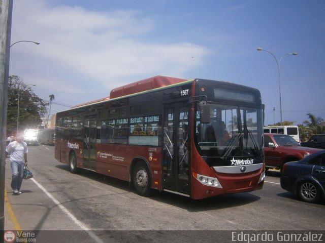 Metrobus Caracas 1567 por Edgardo Gonz�lez