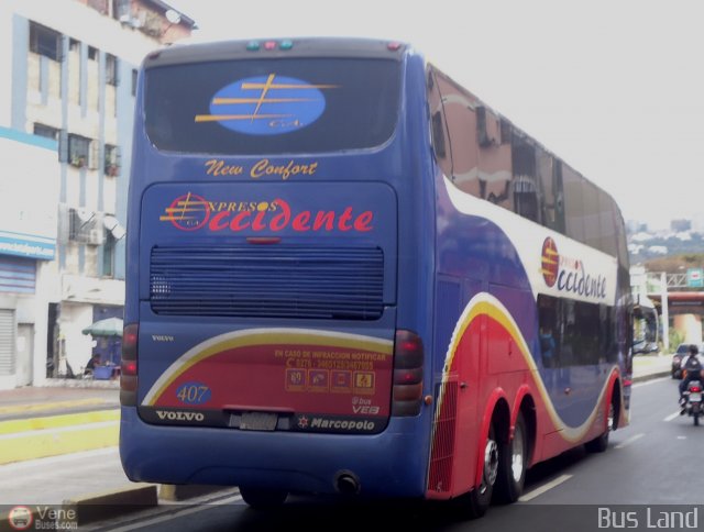 Expresos Occidente 407 por Waldir Mata