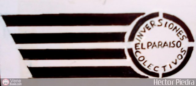 DC - Inversiones Colectivos El Para�so C.A 1970 por Jhon Ochoa