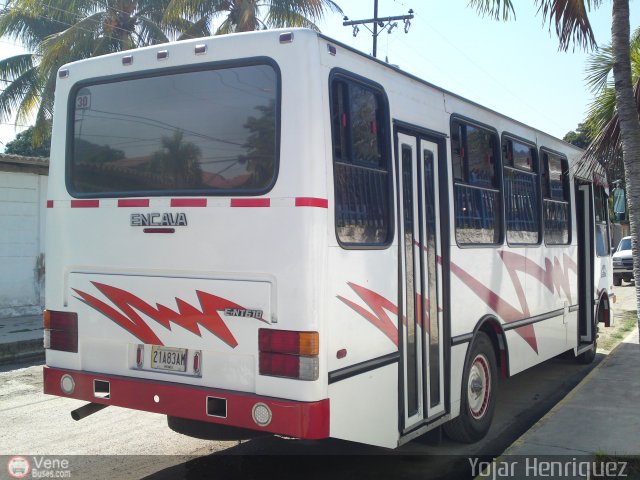 A.C. de Transporte N�mero Uno R.L. 105 por Yojar Alexis Henriquez Leon