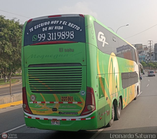 Empresa de Transporte Moquegua Turismo 804 por Leonardo Saturno