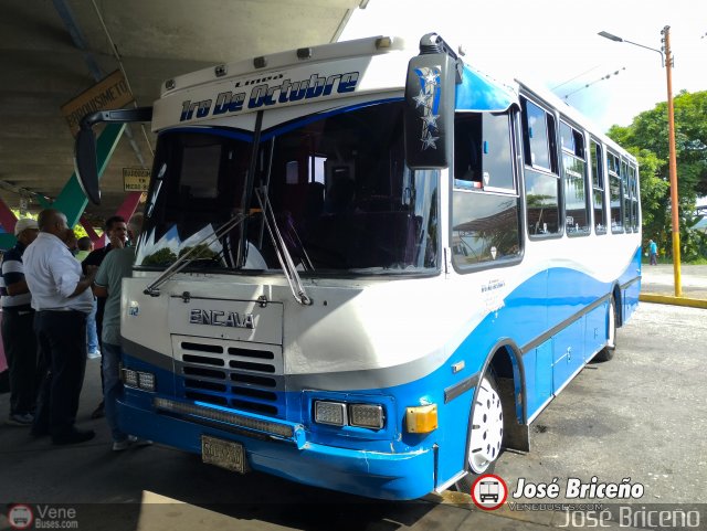 L�nea 1ero de Octubre 002 por Jos� Brice�o