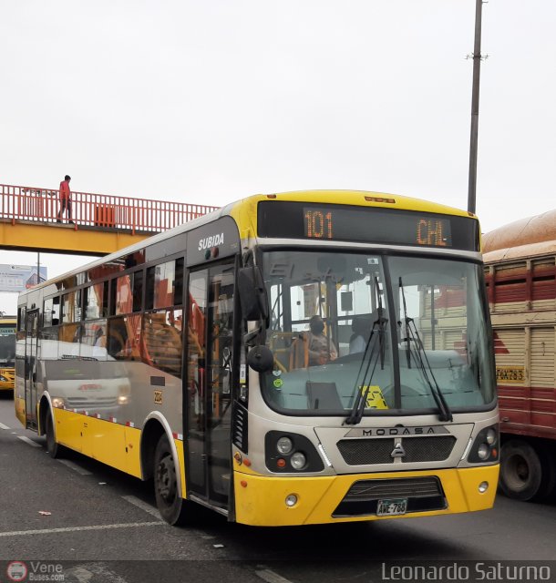 Per� Bus Internacional - Corredor Amarillo 2024 por Leonardo Saturno