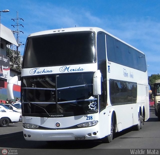 A.C. Mixta de Transporte T�chira M�rida R.L. 0218 por Waldir Mata