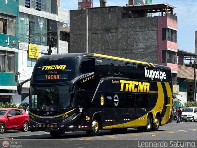 Turismo Tacna Internacional 316 por Leonardo Saturno